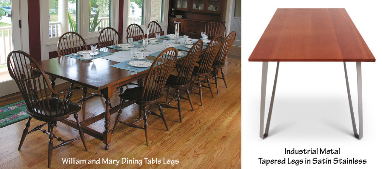 Dining Table + Desk Legs | 28" - 29"